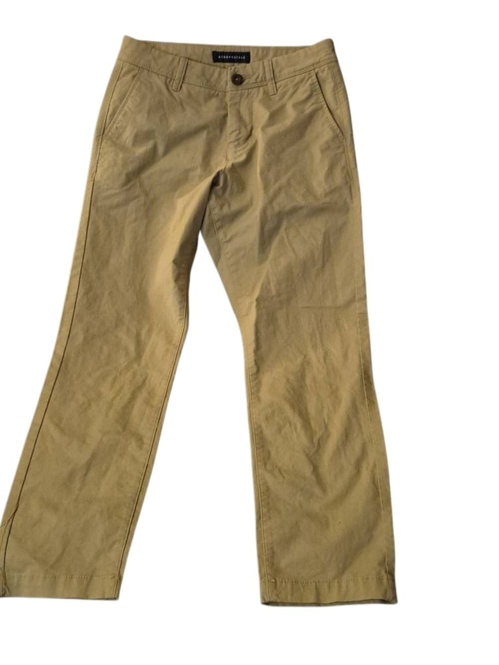 Aeropostale Men’s Tan Chino Pants - Straight Fit(54)